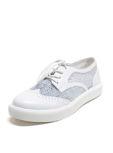 New Bullock shoes round breathable mesh casual shoes New Bullock shoes round breathable mesh casual shoes