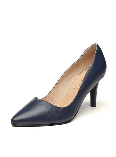 Daphne genuine leather thin pointed commuter shallow mouth high heels Daphne genuine leather thin pointed commuter shallow mouth high heels