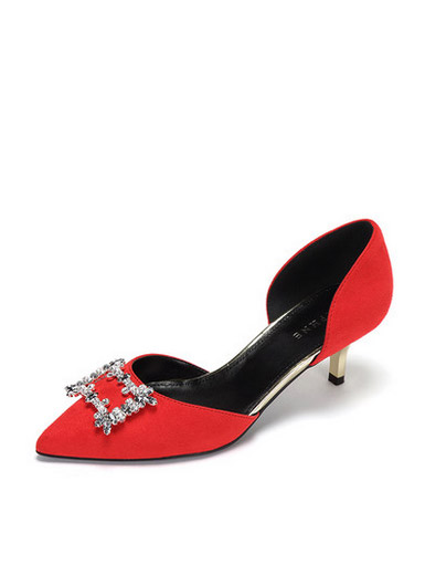 Daphne spring and summer new low-heeled commuter women's shoes with high-fashion comfortable pointed shallow mouth shoes Daphne spring and summer new low-heeled commuter women's shoes with high-fashion comfortable pointed shallow mouth shoes