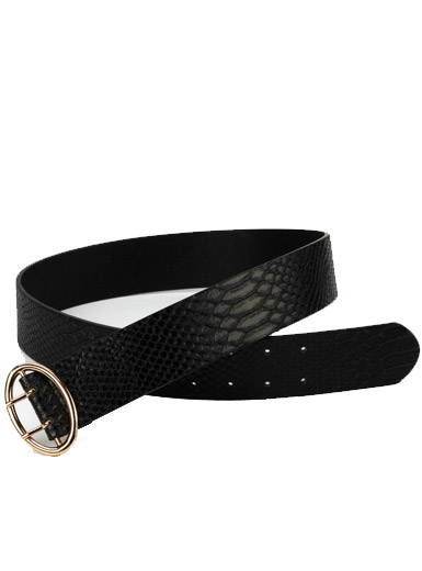 Double pin buckle fashion dress skirt wide belt Double pin buckle fashion dress skirt wide belt
