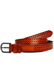 Hollow Hollow Cowhide Leisure Ladies Belt