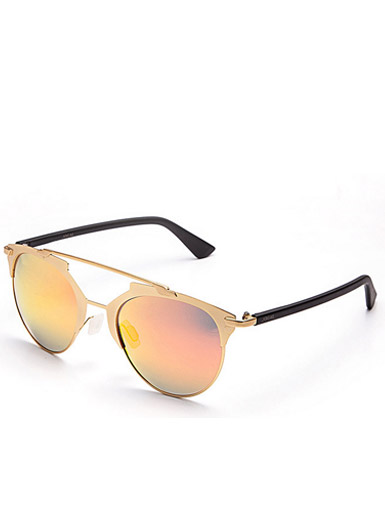 Ladies new metal frame fashion sunglasses Ladies new metal frame fashion sunglasses