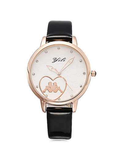 Fashion leisure Ms. gold-plated waterproof watch Fashion leisure Ms. gold-plated waterproof watch
